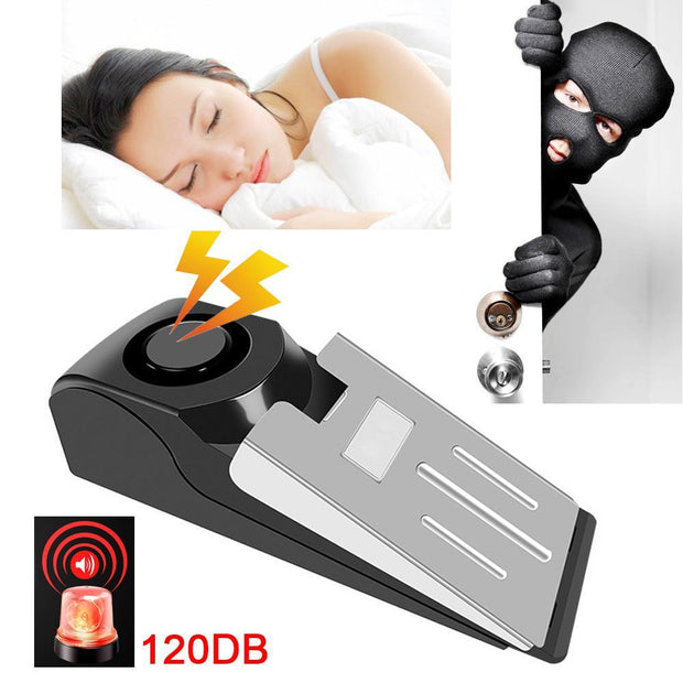 Intelligent Home Security Door Stop Alarm - Effective Protection Against Intruders