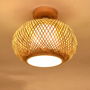 Modern Wooden Ceiling Lamp Unique and Creative Home Lighting