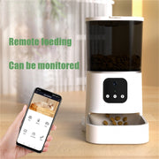 Smart WiFi Pet Feeder with APP Control and Large Capacity