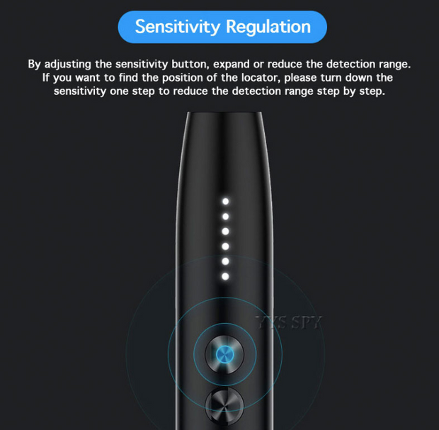 Portable Anti Spy Detector Pen Find Hidden Cameras, Bugs, and Tracking Devices