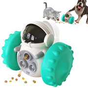 Interactive Balance Car Dog Toy Slow Feeding and IQ Development