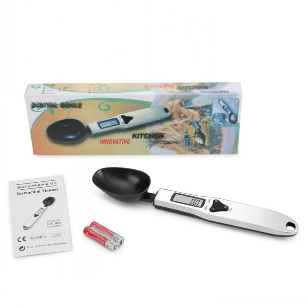 Smart Measuring Spoon: 0-30ml Volume, 0.1g-300g Precision