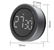 Magnetic Digital Timer - Versatile Kitchen Essential with LED Display